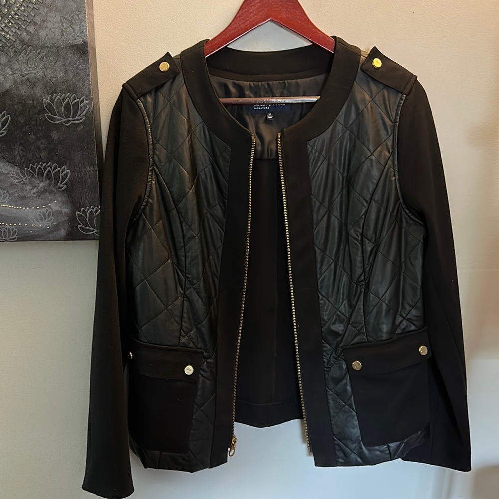 Jones, New York signature, black jacket , medium